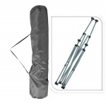 Retkeily Nojatuoli Laukulla Harmaa