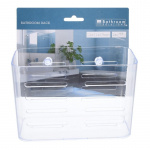 Kylpyhuoneen hylly 19 cm leveä