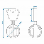ProPlus Varkaudenestopallo Kuulakytkimeen