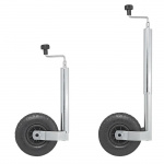 ProPlus Tukipyörä 48 mm Muovivanne Ilmarenkaalla 260x85 mm