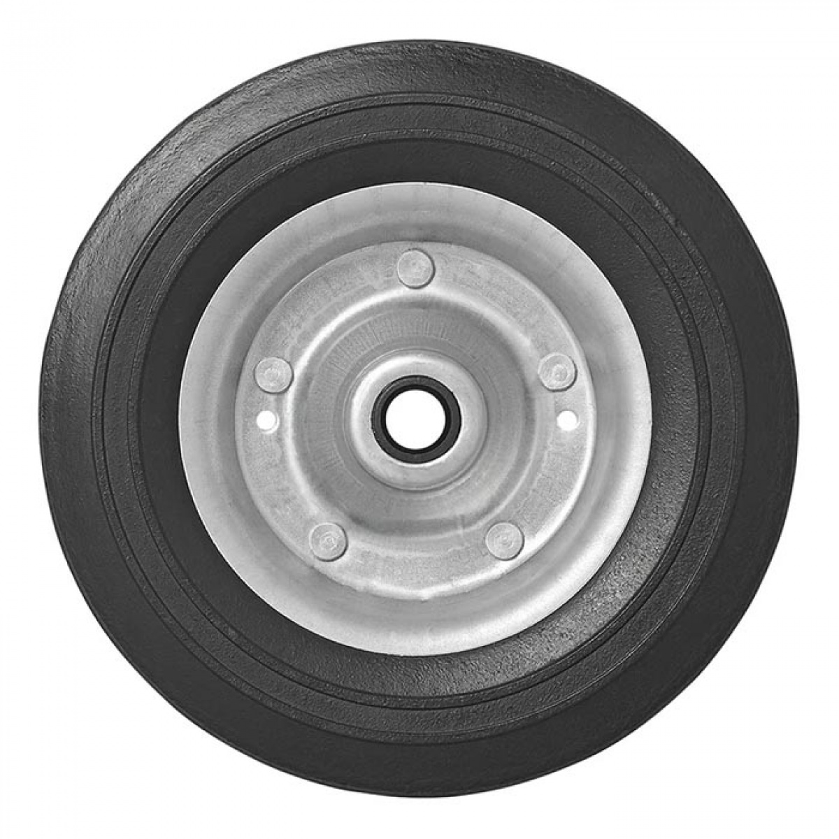 ProPlus Metallivanne Varapyörä Kumirenkaalla 200x60 mm ryhmässä Matkailuvaunu & Matkailuauto / Koriosat / Nokkapyörät @ Campmarket (78349)