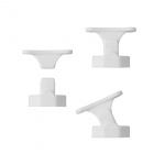 Oven Pysäytin Nivelletty Valkoinen