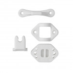 Oven Pysäytin Nivelletty Valkoinen