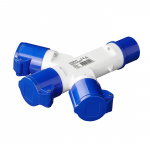 ProPlus CEE 3-osainen Jakaja 16A