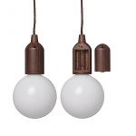 ProPlus ProPlus Retkeilyvalaisin Retro Wood Roikkuva