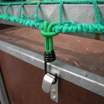 ProPlus Metallikoukku Elastisella Silmukalla Perävaunuverkkoon 4 kpl