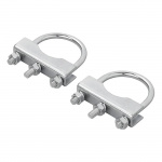 ProPlus Tukipyörän Pidike U-kiinnike Pyöreä 60/70mm 2 kpl