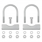 ProPlus Tukipyörän Pidike U-kiinnike Pyöreä 60/70mm 2 kpl