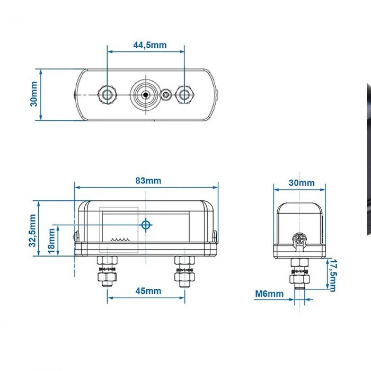 ProPlus Rekisterikilven Valaistus 85x35 mm ryhmässä Matkailuvaunu & Matkailuauto / Elektroniikka / Liikenne- & Ulkovalaistus / Rekisterikilven Valaistus @ Campmarket (78462)