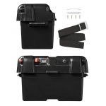 ProPlus Akkukotelo 35x18x20 cm 2xUSB-liitäntä 1x 12V liitäntä - Volttimittari