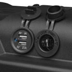 ProPlus Akkukotelo 35x18x23cm 2xUSB-liitäntä 1x 12V pistoke - Volttimittari