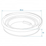 ProPlus Kokoontaitettava Ämpäri 15 litraa