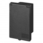 ProPlus Sähkötulo CEE Suorakulmainen Musta