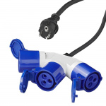 ProPlus Liitäntäkaapeli 150 cm 230V 3xCEE