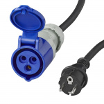 ProPlus Liitäntäkaapeli 40cm 230V CEE