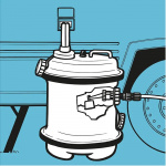 Aquaroll Puhdasvesisäiliö 40L beige