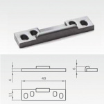 Vastakappale Harmaa Muovi