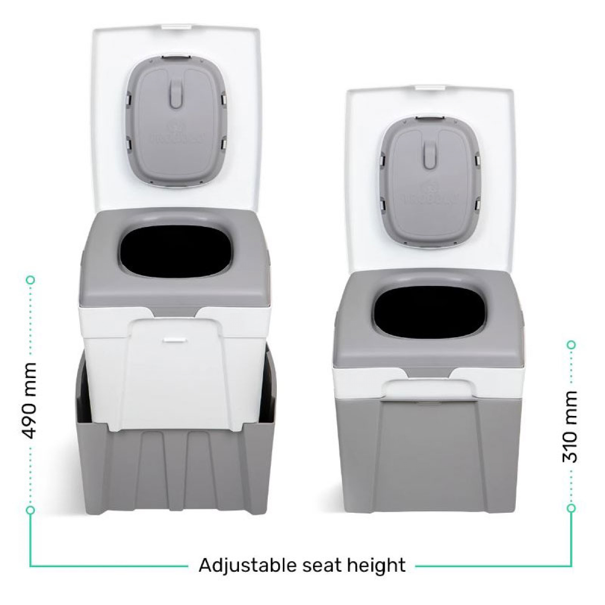 Trobolon Kannettava Wc Wandago ryhmässä Vesi & Sanitaatio / WC-istuimet / Retkeily WC / Kannettavat WC @ Campmarket (78830)