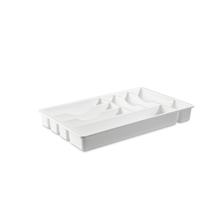 Ruokailuvälinelaatikko 8 Lokeroa Valkoinen ryhmässä Kotitalous & Keittiö / Tarjoilu / Atrimien Säilytys @ Campmarket (79054)