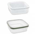 Säilytyspurkki 1,2L Neliö  Säilytyspurkki 1,2L Neliö