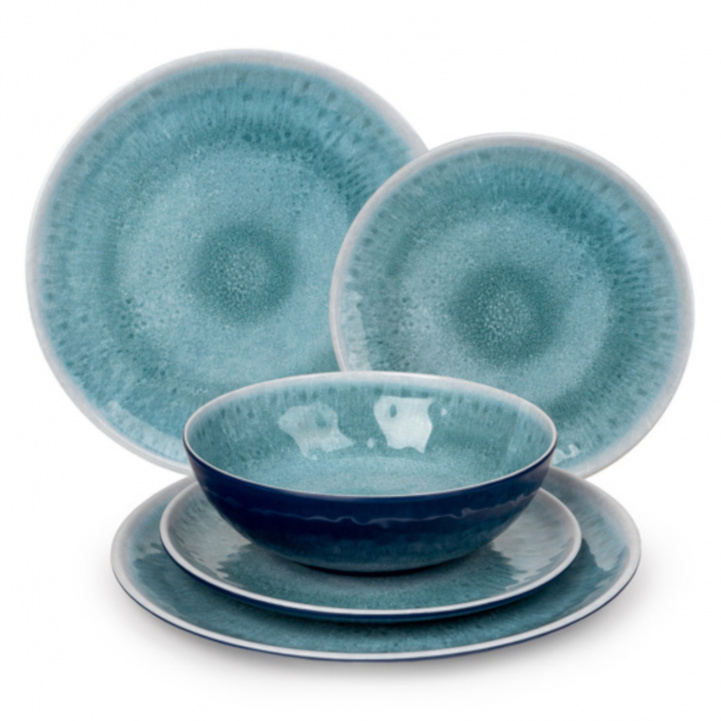 Camp4 Melamiiniastiasto Deep Water 12 osaa ryhmässä Kotitalous & Keittiö / Tarjoilu / Täydelliset Astiastot @ Campmarket (79185)