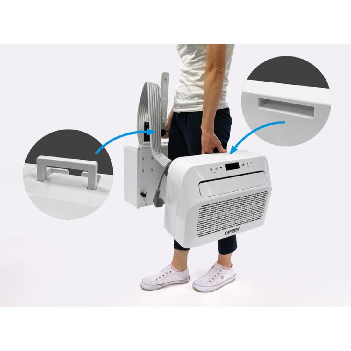 Carbest Split-AC 5000 BTU/h ryhmässä Matkailuvaunu & Matkailuauto / Lämmitys & Ilmastointi / Ilmastointi / Kannettava Ilmastointilaite @ Campmarket (79235)