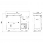 Carbest Kompressori Jääkaappi CabCooler 14 Ducato Istuinten Väliin Carbest Kompressori Jääkaappi CabCooler 14 Ducato Istuinten Väliin