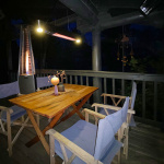 Sunwind Terassilämmitin Kattoon Ripustettava 230V Musta