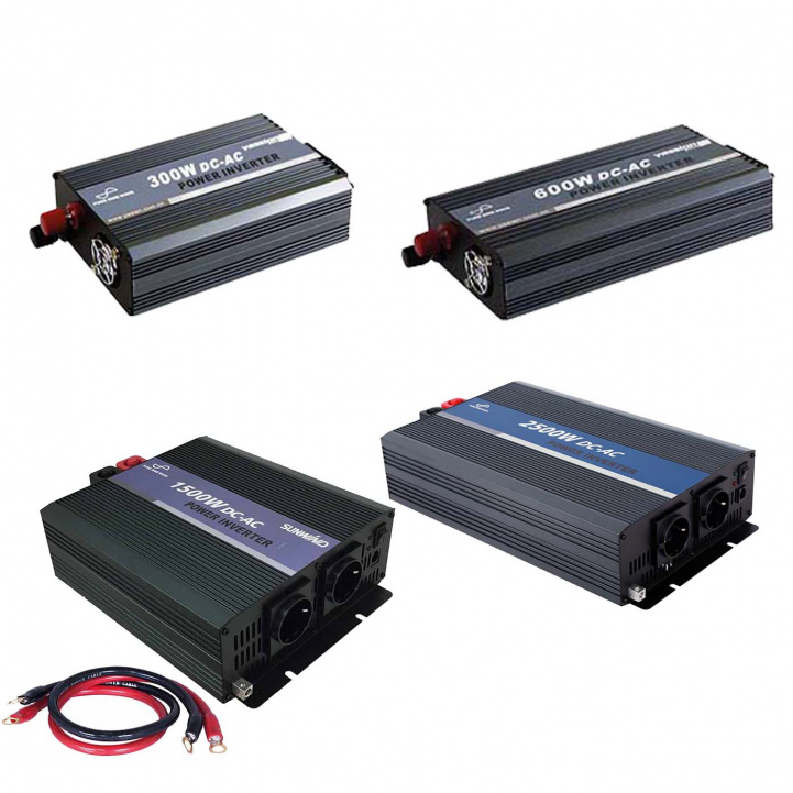 Sunwind Siniaaltoinvertteri ryhmässä Matkailuvaunu & Matkailuauto / Elektroniikka / Aurinkopaneelit / Lisävarusteet @ Campmarket (79397)