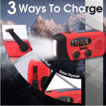 Hätäradio Kammella AM-FM Aurinkokennolla Sis. USB Hätäradio Kammella AM-FM Aurinkokennolla Sis. USB