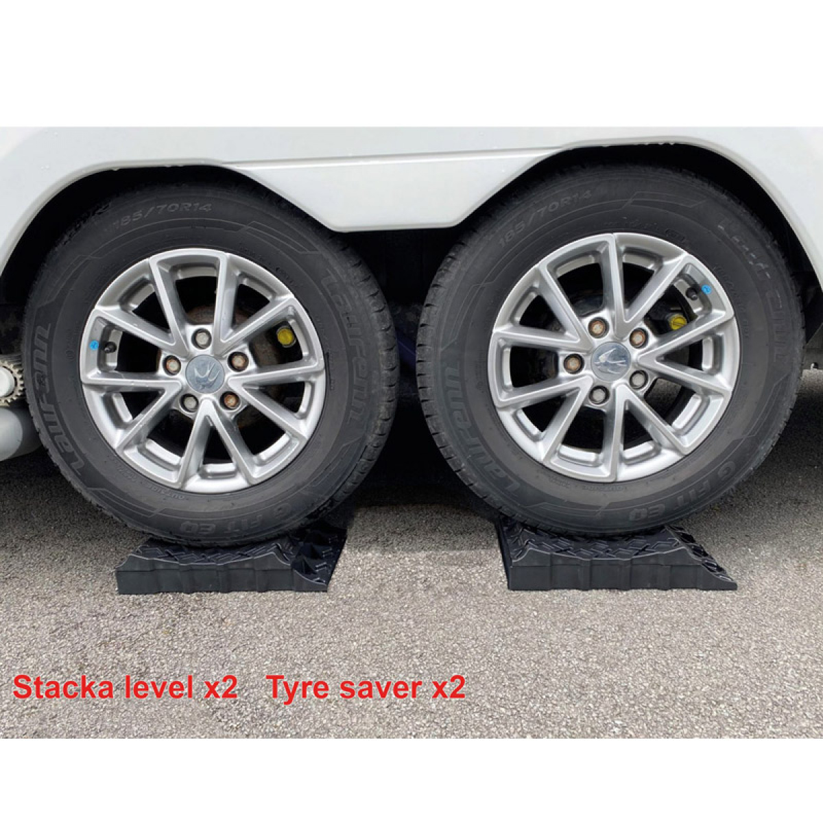 Milenco Ajokiila Stacka Level 9 Twin ryhmässä Matkailuvaunu & Matkailuauto / Koriosat / Ajokiilat @ Campmarket (79714)