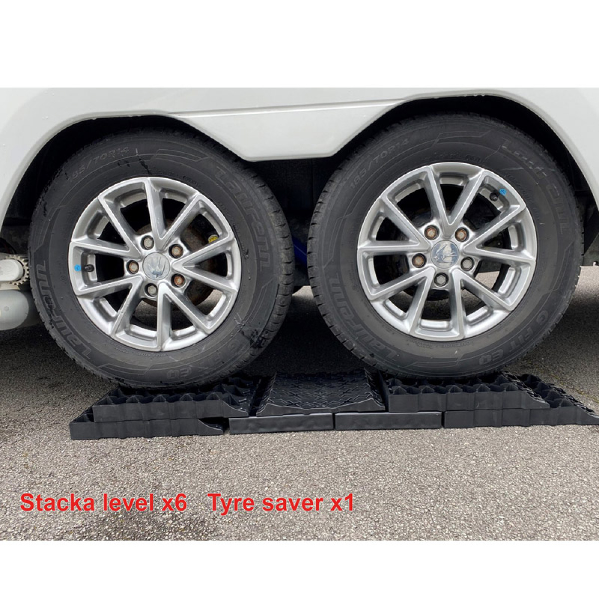 Milenco Ajokiila Stacka Level 9 Twin ryhmässä Matkailuvaunu & Matkailuauto / Koriosat / Ajokiilat @ Campmarket (79714)