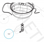 Dometic Viemärikoristeet Pesualtaaseen CE2000