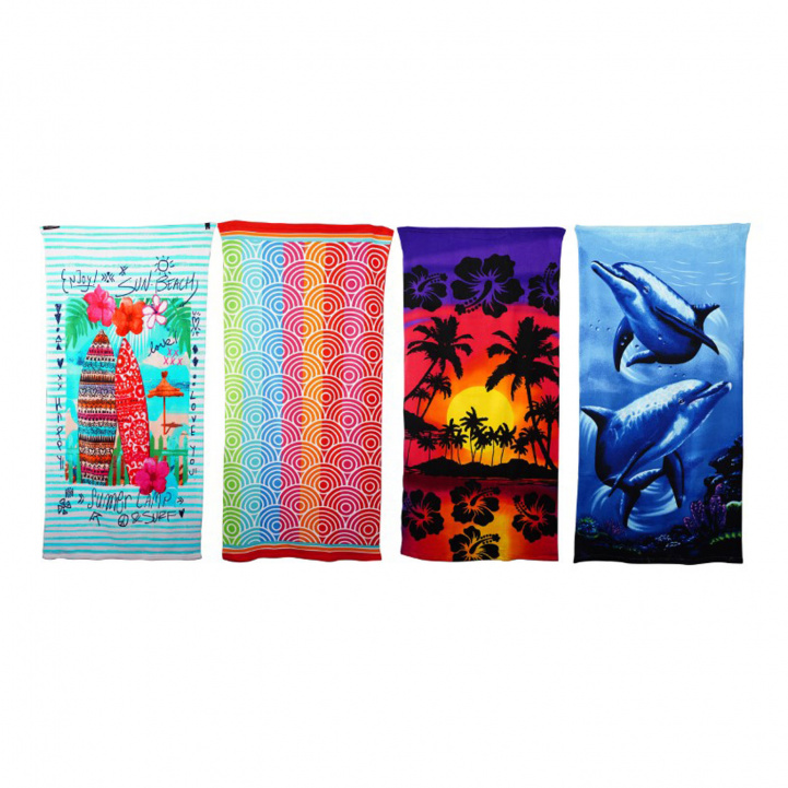 Kylpypyyhe Ocean 70x150cm ryhmässä Koti & Sisustus / Tekstiilit / Pyyhkeet @ Campmarket (79768)