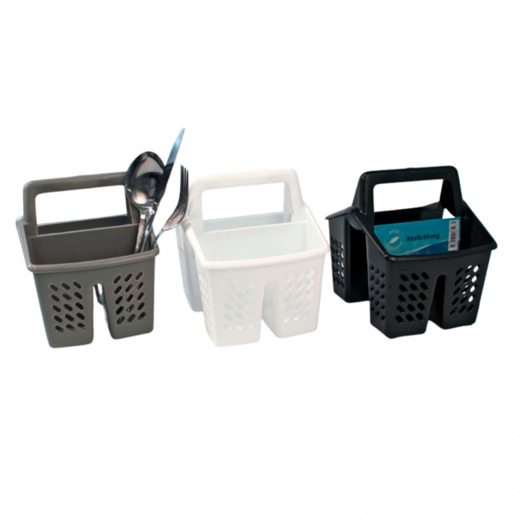 Kahvallinen Ruokailuvälinekori ryhmässä Kotitalous & Keittiö / Tarjoilu / Atrimien Säilytys @ Campmarket (79783)