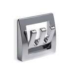 Taitettava vaatekoukku 3 kättä