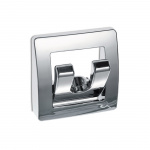 Taitettava vaatekoukku 2 kättä