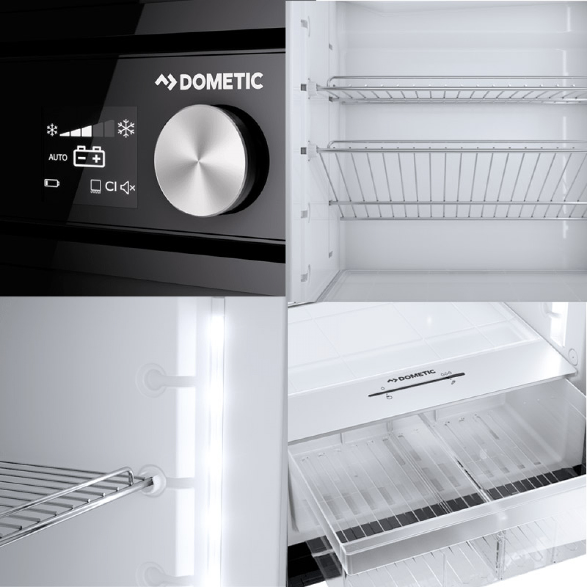 Dometic Jääkaappi RMD 10,5 XT 177L ryhmässä Matkailuvaunu & Matkailuauto / Lämmitys & Ilmastointi / Jääkaapit & Kylmälaukut / Absorptiojääkaappi @ Campmarket (80080)