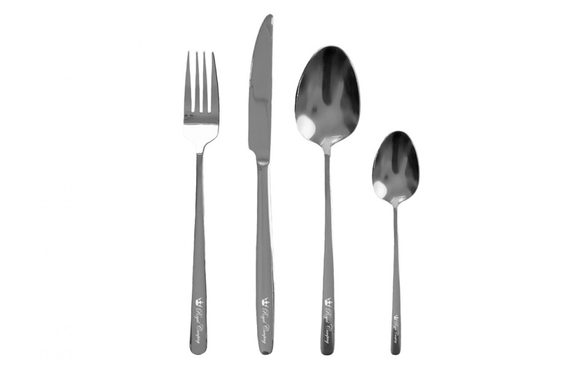 Aterimet Royal Camping 24-osaa ryhmässä Kotitalous & Keittiö / Tarjoilu / Atrimet @ Campmarket (80258)