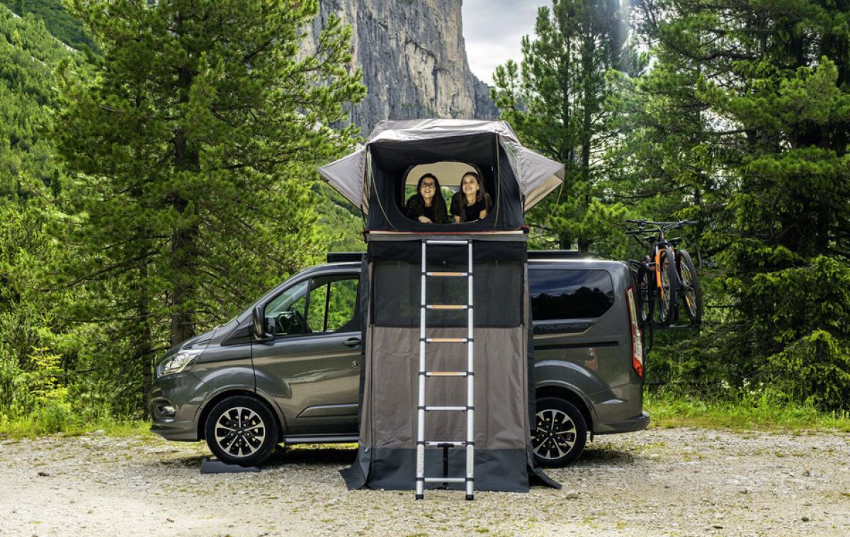 Fiamma Etuteltta Kattoteltta Moonlight:lle ryhmässä Outdoor / Kattotelttat / Lisätarvikkeet Kattoteltta @ Campmarket (80298)