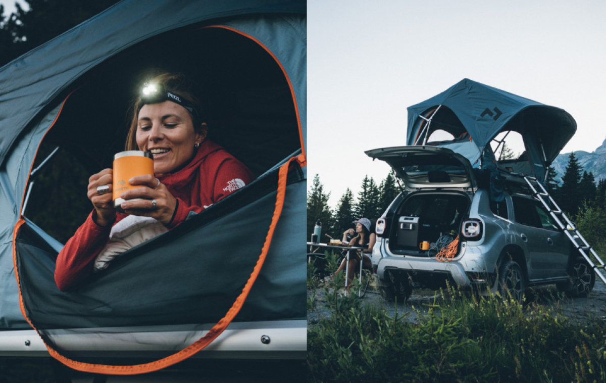 Dometic Kattoteltta TRT120E 12V Ocean ryhmässä Outdoor / Kattotelttat @ Campmarket (80349)