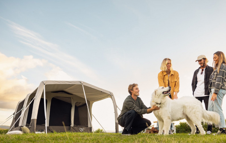 Dometic Santorini FTK 4X8 TC ryhmässä Outdoor / Retkeily Teltat @ Campmarket (80357)