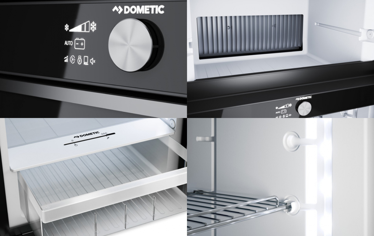 Dometic Kompressorijääkaappi RCD 10.5T 153 L ryhmässä Matkailuvaunu & Matkailuauto / Lämmitys & Ilmastointi / Jääkaapit & Kylmälaukut / Kompressorijääkaappi @ Campmarket (80406)