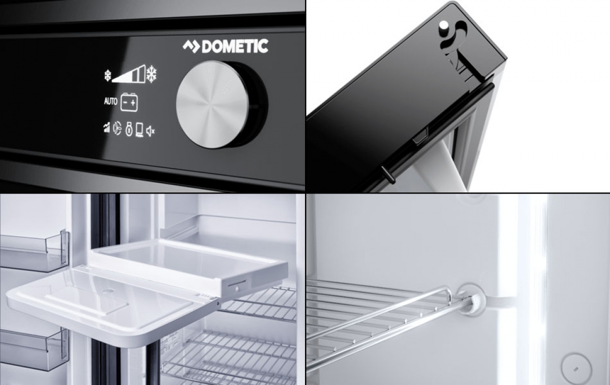Dometic Kompressorijääkaappi RC 10.4T 90 L ryhmässä Matkailuvaunu & Matkailuauto / Lämmitys & Ilmastointi / Jääkaapit & Kylmälaukut / Kompressorijääkaappi @ Campmarket (80409)