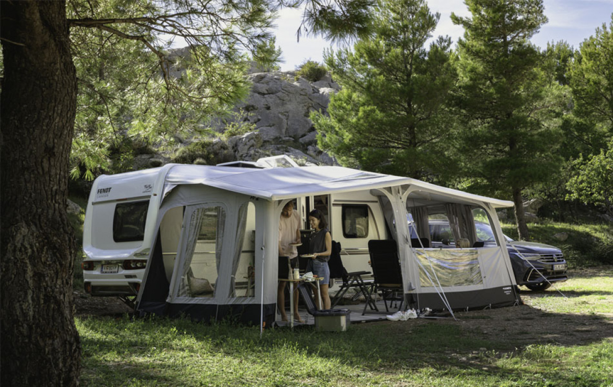 Dometic Residence Air Tour ryhmässä Etuteltat & Markiisit / Asuntovaunun Etuteltat / Ilmateltat / A-mitta Ilmateltat @ Campmarket (80485)
