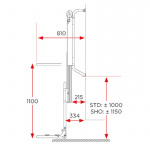 Sähköinen Pyöräteline Bike-Lift Short Sähköinen Pyöräteline Bike-Lift Short