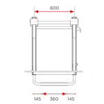 Sähköinen Pyöräteline Bike-Lift Short Sähköinen Pyöräteline Bike-Lift Short