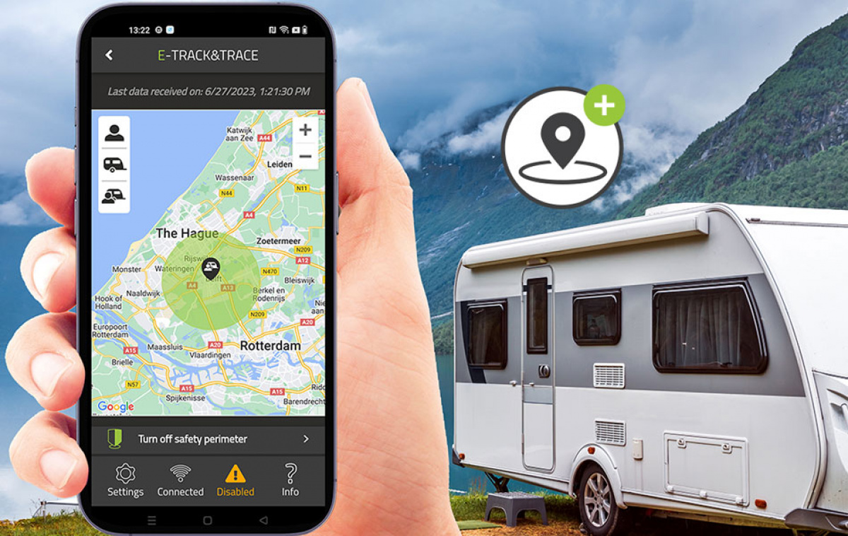 E-Trailer Aloituspaketti Plus ryhmässä Matkailuvaunu & Matkailuauto / Elektroniikka / Älykkäät Apuvälineet @ Campmarket (80592)