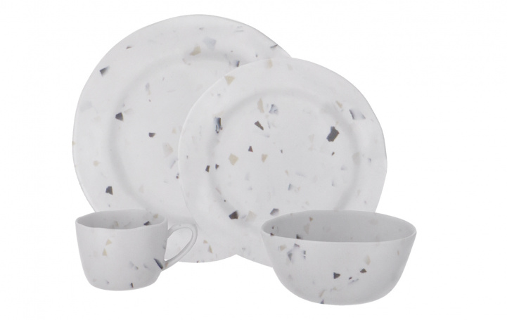 Soria Melamiiniastiasto 16-osainen ryhmässä Kotitalous & Keittiö / Tarjoilu / Täydelliset Astiastot @ Campmarket (80614)