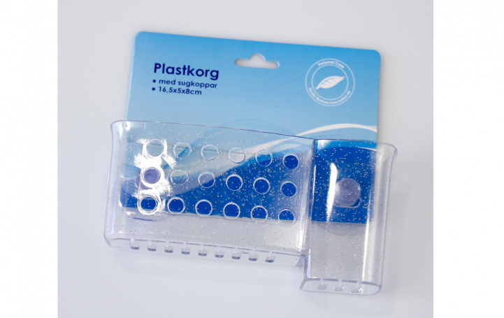 Kylpyhuoneenhylly Glitter 2 Lokeroa ryhmässä Vesi & Sanitaatio / Kylpyhuoneen Tuotteet @ Campmarket (80714)